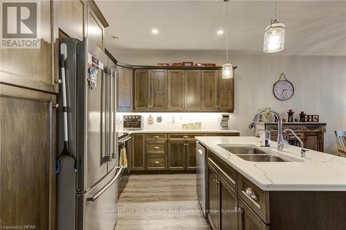 58 - 375 Mitchell Road South, North Perth (Elma), ON - Indoor Photo Showing Kitchen With Double Sink