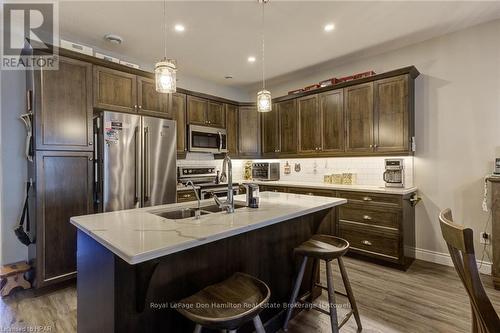 58 - 375 Mitchell Road South, North Perth (Elma), ON - Indoor Photo Showing Kitchen With Stainless Steel Kitchen With Double Sink With Upgraded Kitchen