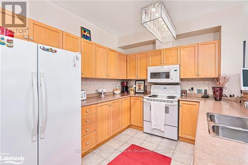 201 - 34 Bayfield Street, Meaford, ON - Indoor Photo Showing Kitchen With Double Sink