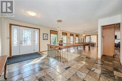 Foyer entrance with pool table - 