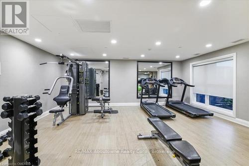 629 - 128 Grovewood, Oakville (1008 - Go Glenorchy), ON - Indoor Photo Showing Gym Room