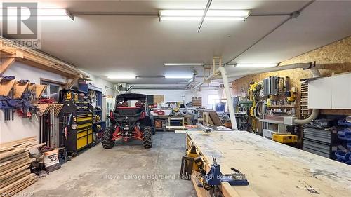 41581 Summerhill Road, Central Huron (Hullett Twp), ON - Indoor Photo Showing Garage