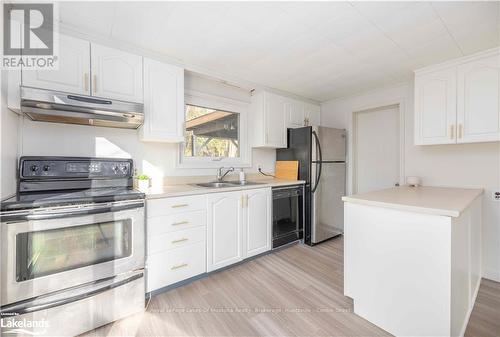 646 Muskoka 3 Road N, Huntsville (Chaffey), ON - Indoor Photo Showing Kitchen With Double Sink