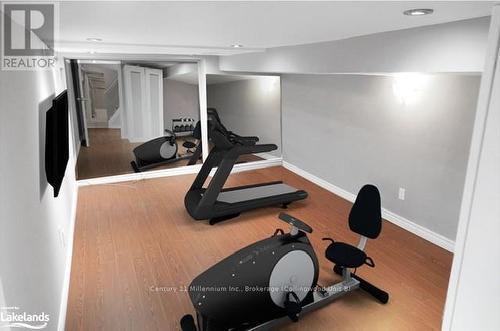 69 Laing Street, Toronto (Greenwood-Coxwell), ON - Indoor Photo Showing Gym Room