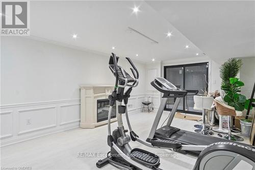 1401 Bridgestone Lane, Mississauga (Clarkson), ON - Indoor Photo Showing Gym Room