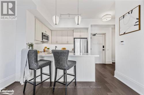 509 - 1 Hume Street, Collingwood, ON - Indoor Photo Showing Kitchen