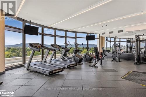 509 - 1 Hume Street, Collingwood, ON - Indoor Photo Showing Gym Room