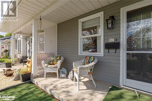 10 - 140 Albert Street, Collingwood, ON - Outdoor With Deck Patio Veranda With Exterior