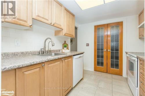 305 - 65 Ellen Street, Barrie (City Centre), ON - Indoor Photo Showing Kitchen