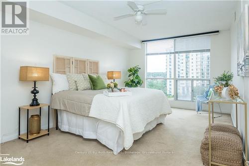 305 - 65 Ellen Street, Barrie (City Centre), ON - Indoor Photo Showing Bedroom