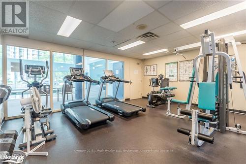 305 - 65 Ellen Street, Barrie (City Centre), ON - Indoor Photo Showing Gym Room