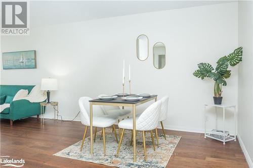 305 - 65 Ellen Street, Barrie (City Centre), ON - Indoor Photo Showing Dining Room