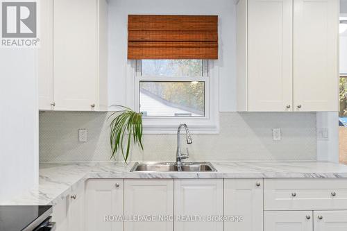 102 Pine Street S, Thorold (557 - Thorold Downtown), ON - Indoor Photo Showing Kitchen With Double Sink With Upgraded Kitchen