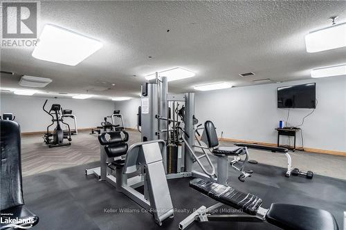 614 - 41 Markbrook Lane, Toronto (Mount Olive-Silverstone-Jamestown), ON - Indoor Photo Showing Gym Room