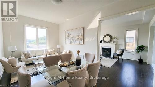 466 Humphrey Street, Hamilton (Waterdown), ON - Indoor Photo Showing Living Room With Fireplace