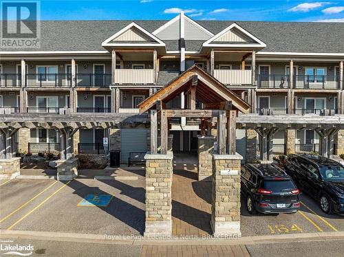 204 - 7 Anchorage Crescent, Collingwood, ON - Outdoor With Balcony With Facade