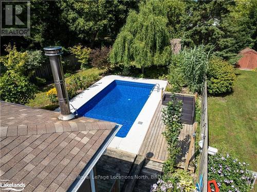 44 Parker Street W, Meaford, ON - Outdoor With In Ground Pool