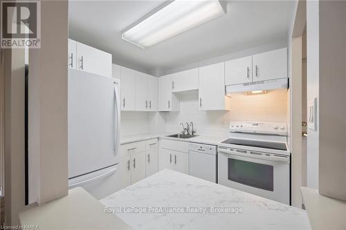 605 - 14 Greenview Drive, Kingston (Central City West), ON - Indoor Photo Showing Kitchen