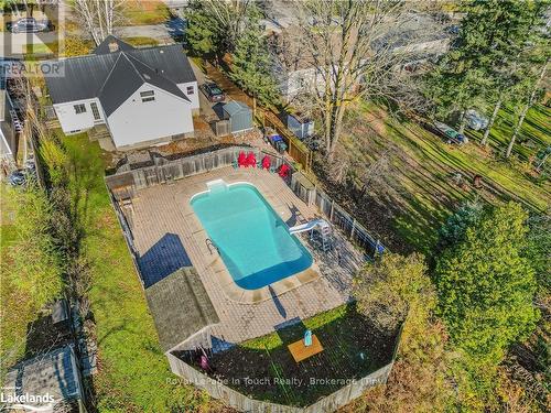 67 Maple Street, Tay (Victoria Harbour), ON - Outdoor With In Ground Pool With View