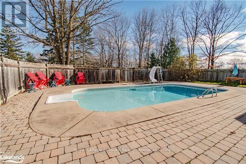 67 Maple Street, Tay (Victoria Harbour), ON - Outdoor With In Ground Pool With Backyard