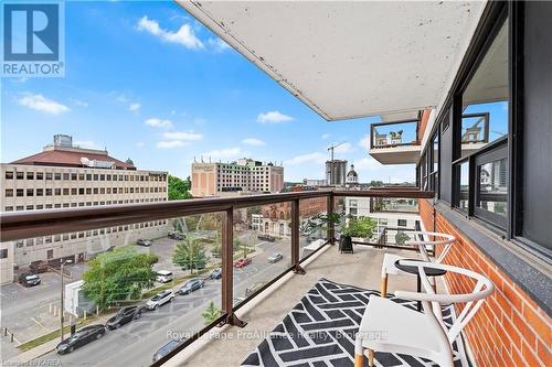 702 - 165 Ontario Street, Kingston (Central City East), ON - Outdoor With Balcony