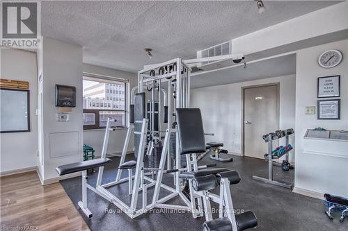 702 - 165 Ontario Street, Kingston (Central City East), ON - Indoor Photo Showing Gym Room