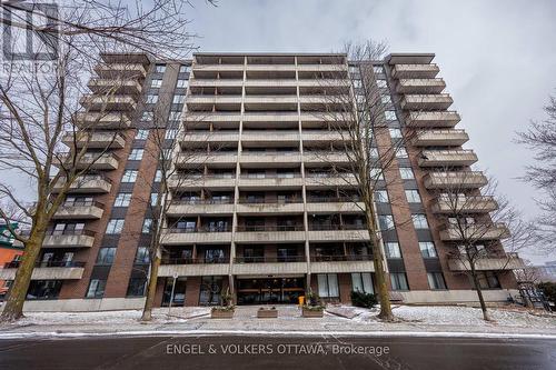 303 - 333 Chapel Street, Ottawa, ON - Outdoor With Balcony With Facade