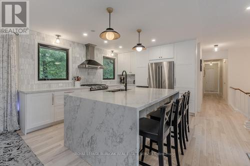 1891 Heather Hills Drive, Burlington, ON - Indoor Photo Showing Kitchen With Upgraded Kitchen