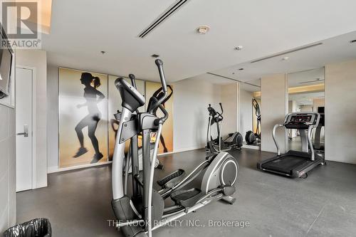 414 - 1235 Bayly Street, Pickering (Bay Ridges), ON - Indoor Photo Showing Gym Room