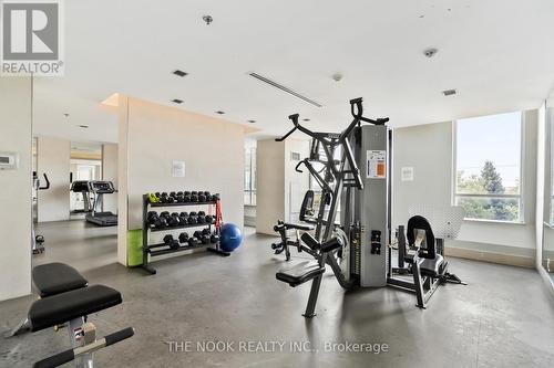 414 - 1235 Bayly Street, Pickering (Bay Ridges), ON - Indoor Photo Showing Gym Room