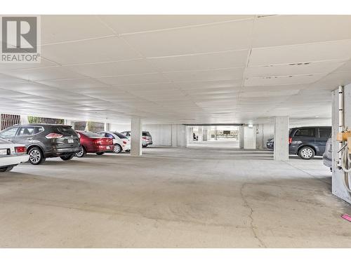 Ground Level Secure Parking - 1329 Klo Road Unit# 315, Kelowna, BC - Indoor Photo Showing Garage