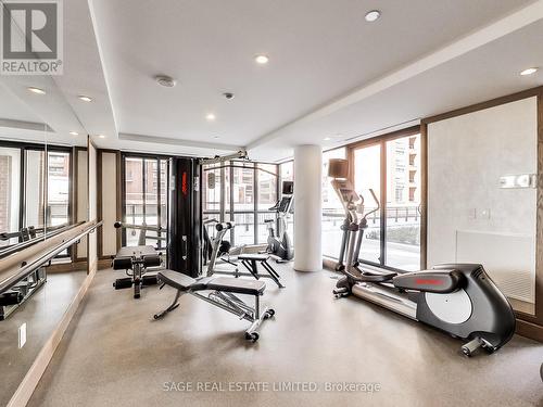 505 - 830 Lawrence Avenue W, Toronto, ON - Indoor Photo Showing Gym Room