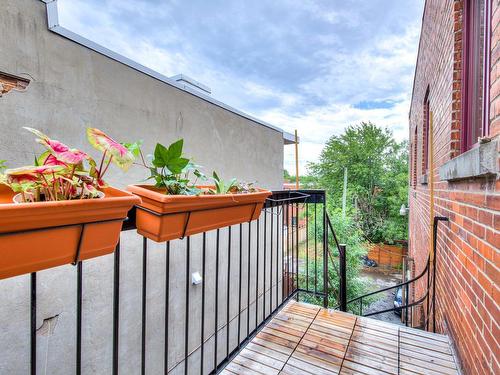 Balcon - 306-570 Rue St-Clément, Montréal (Mercier/Hochelaga-Maisonneuve), QC - Outdoor With Exterior