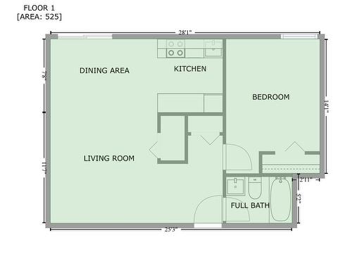 Plan (croquis) - 306-570 Rue St-Clément, Montréal (Mercier/Hochelaga-Maisonneuve), QC - Other