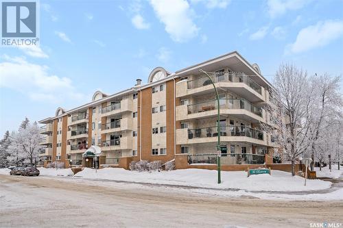 308 301 Cree Crescent, Saskatoon, SK - Outdoor With Balcony With Facade