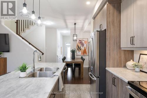 12 Rookie Crescent, Ottawa, ON - Indoor Photo Showing Kitchen With Double Sink With Upgraded Kitchen