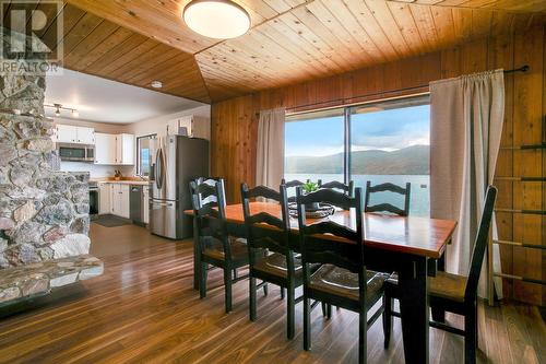 Main floor dining - 2888 Seclusion Bay Road, West Kelowna, BC - Indoor Photo Showing Dining Room