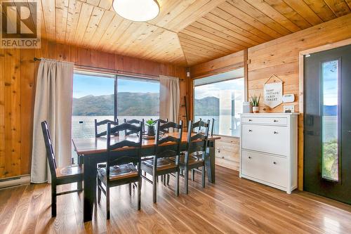 2888 Seclusion Bay Road, West Kelowna, BC - Indoor Photo Showing Dining Room