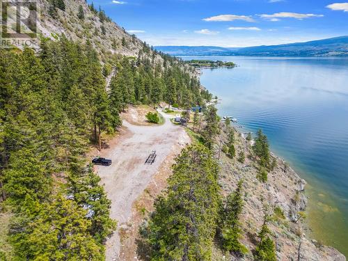 Large flat area with plans for future shop - 2888 Seclusion Bay Road, West Kelowna, BC - Outdoor With Body Of Water With View