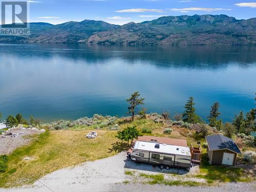 Separate septic for RV or future build site. Plans for 10,000sqft Duplex for this spot - 2888 Seclusion Bay Road, West Kelowna, BC - Outdoor With Body Of Water With View