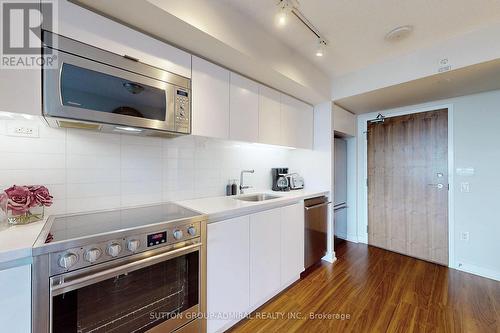 4012 - 75 Queens Wharf Road, Toronto, ON - Indoor Photo Showing Kitchen With Stainless Steel Kitchen With Upgraded Kitchen