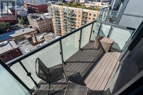 2110 - 400 Adelaide Street E, Toronto, ON - Outdoor With Balcony With View