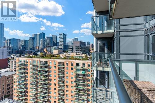 2110 - 400 Adelaide Street E, Toronto, ON - Outdoor With Balcony