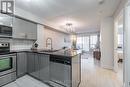 717 - 1070 Sheppard Avenue W, Toronto, ON  - Indoor Photo Showing Kitchen With Stainless Steel Kitchen With Upgraded Kitchen 