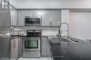 717 - 1070 Sheppard Avenue W, Toronto, ON  - Indoor Photo Showing Kitchen With Stainless Steel Kitchen With Upgraded Kitchen 