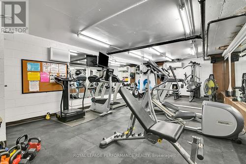 409 - 158A Mcarthur Avenue, Ottawa, ON - Indoor Photo Showing Gym Room