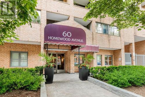 533 - 60 Homewood Avenue, Toronto, ON - Outdoor