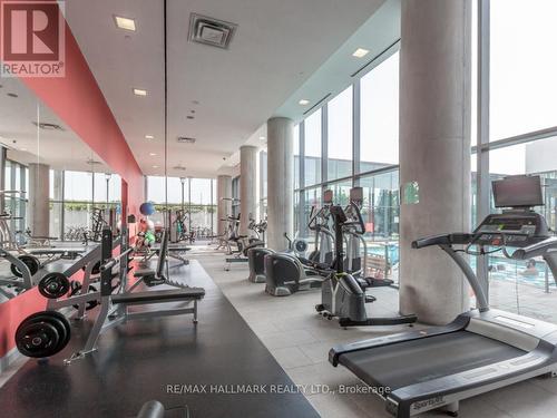 2105 - 103 The Queensway, Toronto, ON - Indoor Photo Showing Gym Room