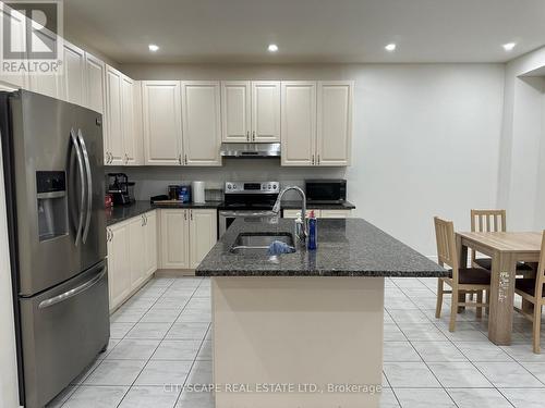 Upper - 59 Elysian Fields Circle, Brampton, ON - Indoor Photo Showing Kitchen With Double Sink