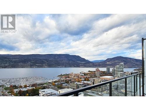 1488 Bertram Street Unit# 3301, Kelowna, BC - Outdoor With Body Of Water With View